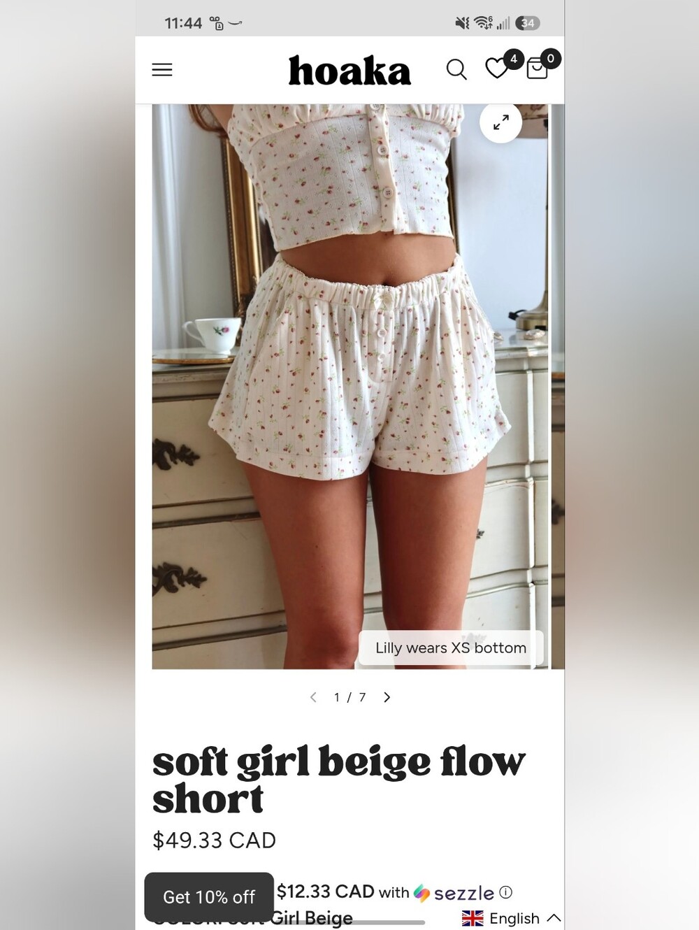 Hoaka Floral Shorts